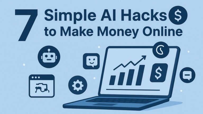 Make Money Online with AI