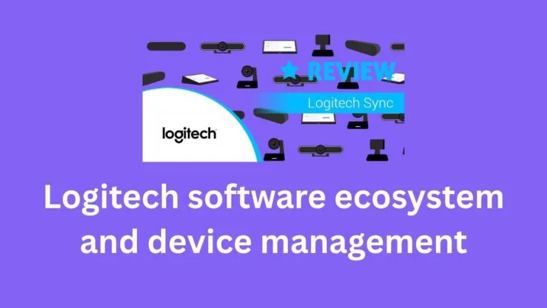 Comparación de las interfaces de Logitech Options, G Hub y Unifying Software.