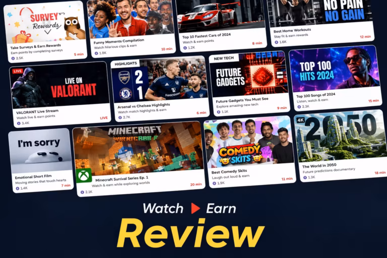 Apps that pay you to watch videos online and earn money from movie reviews, ads, and promotional content