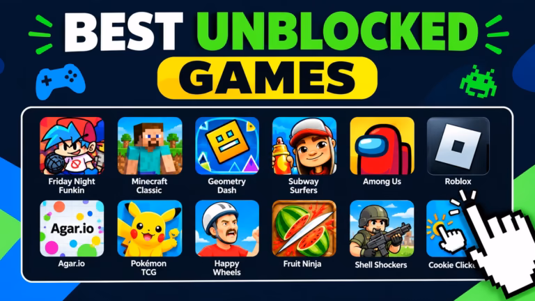 Best unblocked games for school and Chromebook