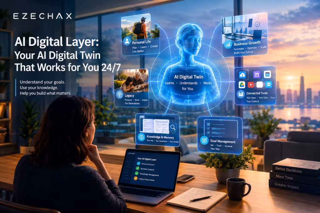 Using AI to preserve personal memories, business knowledge, and family legacy digitally.